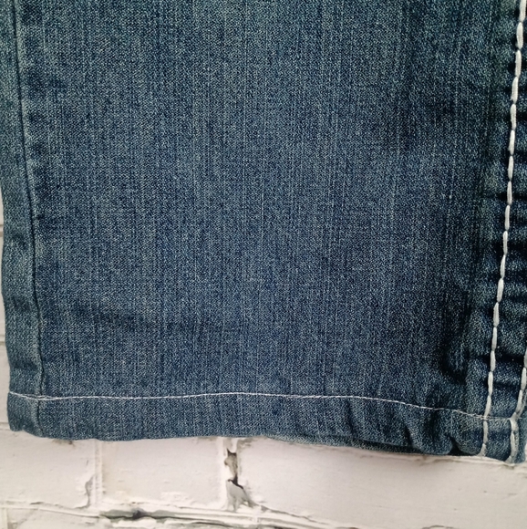 TRUE RELIGION Mens Distressed Blue Jeans Size 32 - Picture 9 of 16